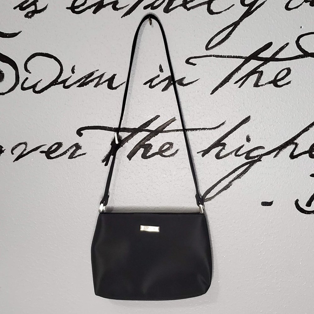 Rosetti Women's Shoulder Bag Purse, Black Fabric